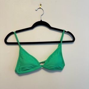 flattering lime green bikini top!